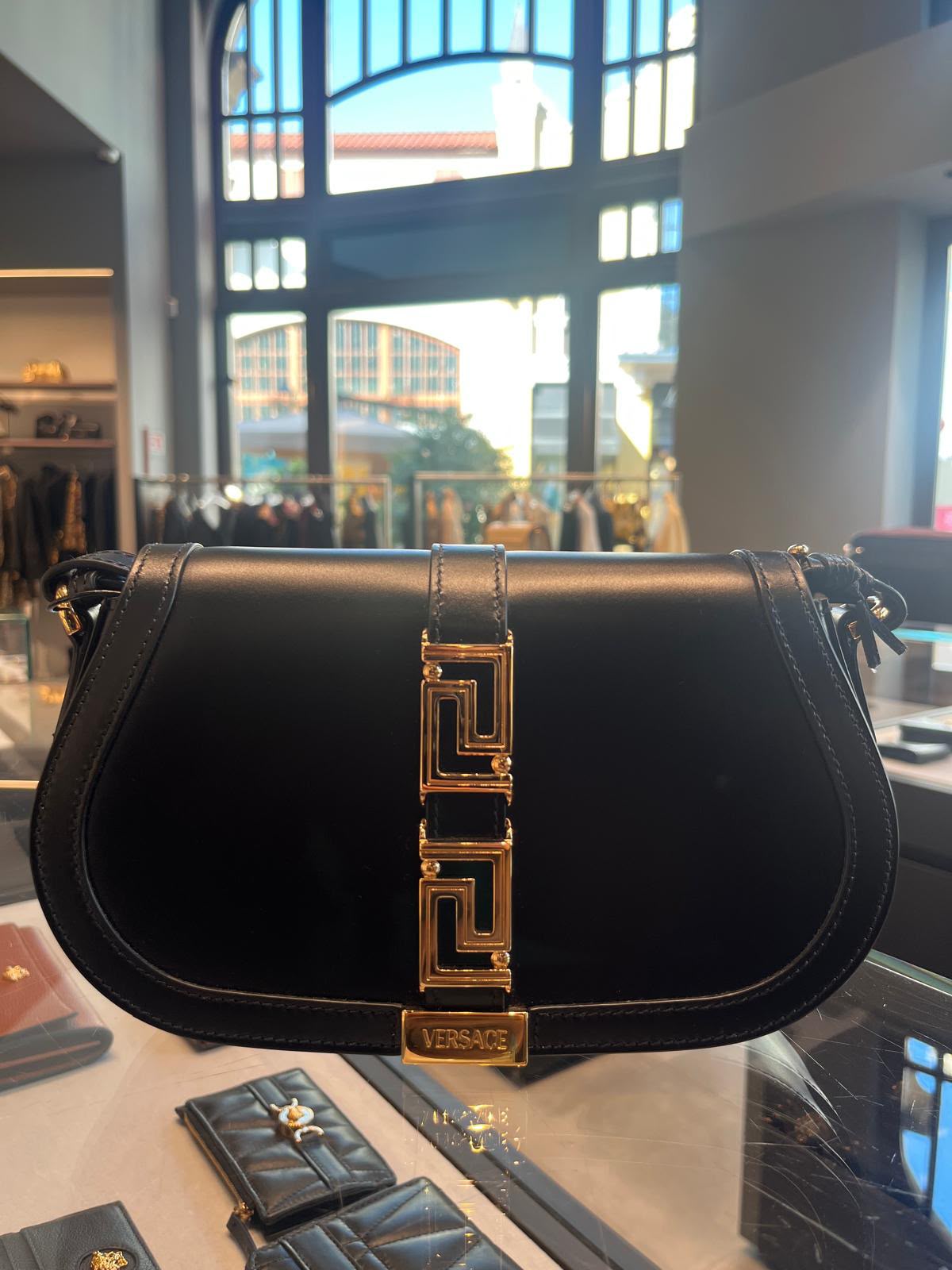 Greca Goddess Small Shoulder Bag