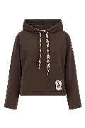 Maxi drawstring hoodie