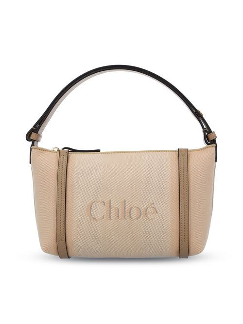 Borsa a spalla Chloé Carry in tela
