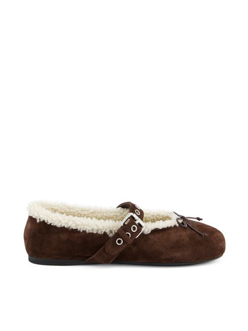 Ballerine realizzate in pelle di vitello