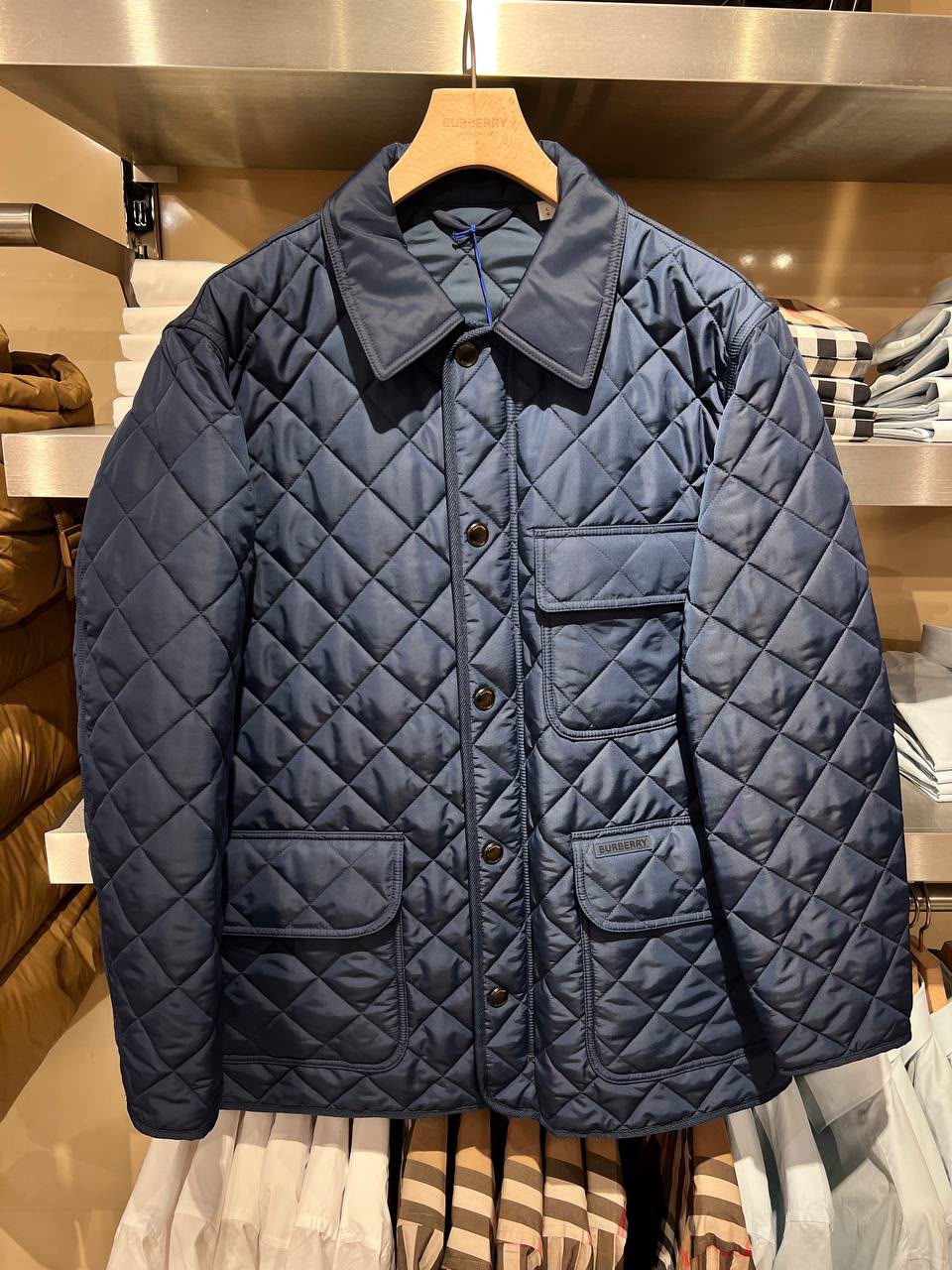 Diamond Quilted Jacket