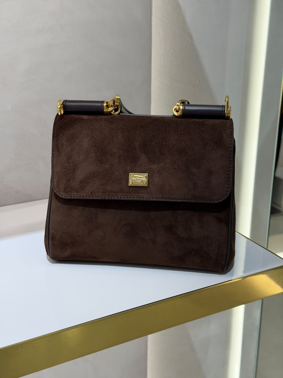 Sicily Small Bag in Suede