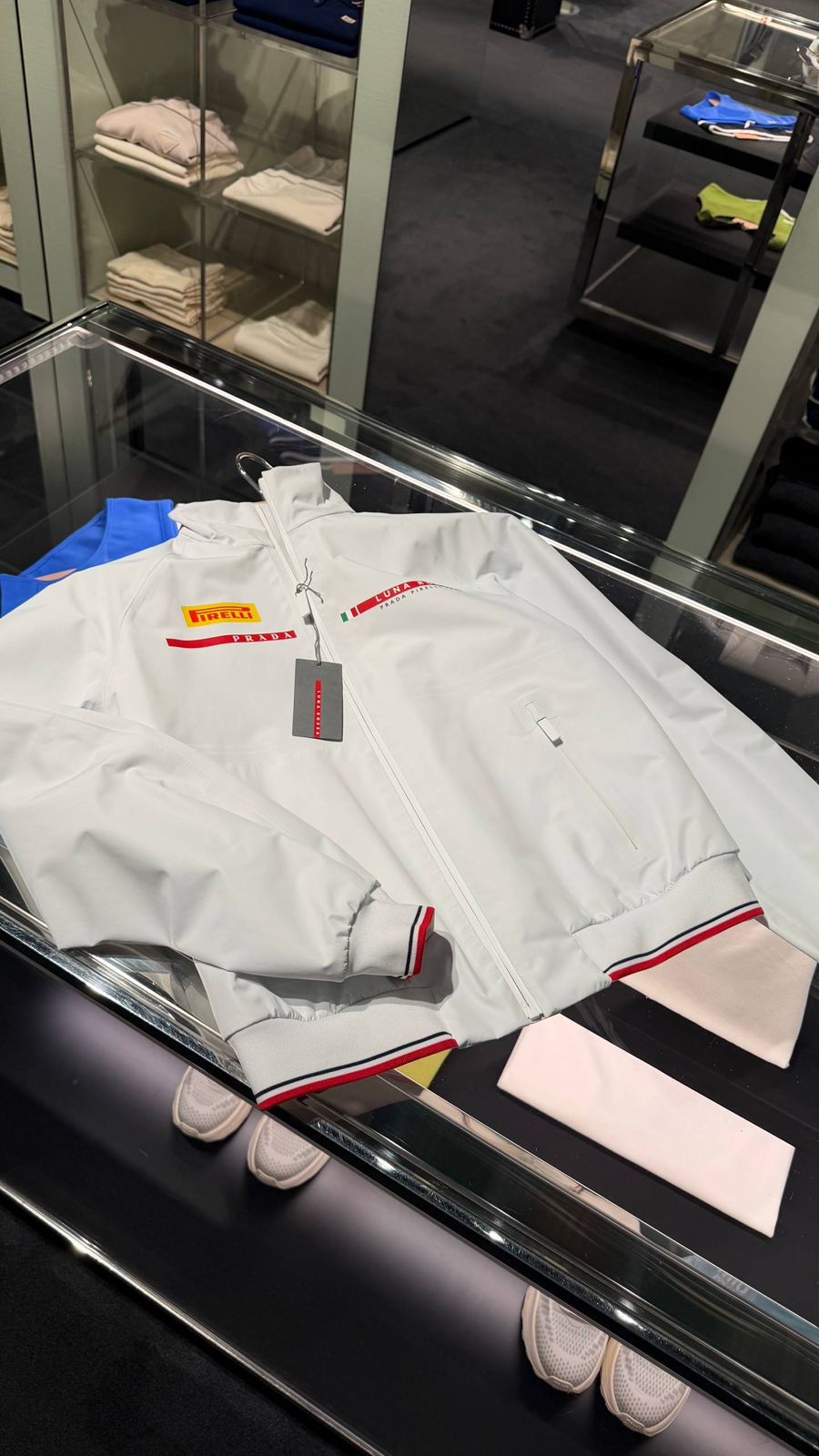 Luna Rossa Pirelli Technical Fabric Jacket