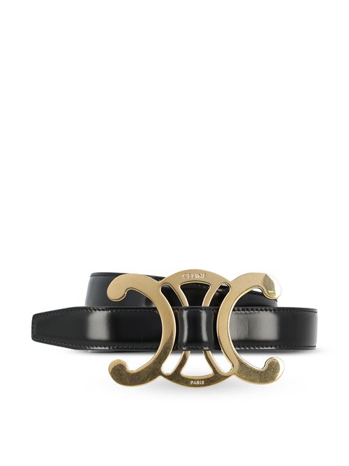 Triomphe Belt in Smooth Calfskin