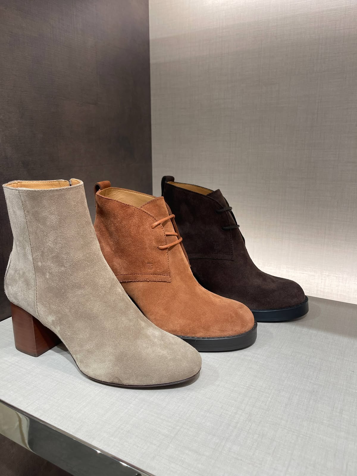 Suede Ankle Boots