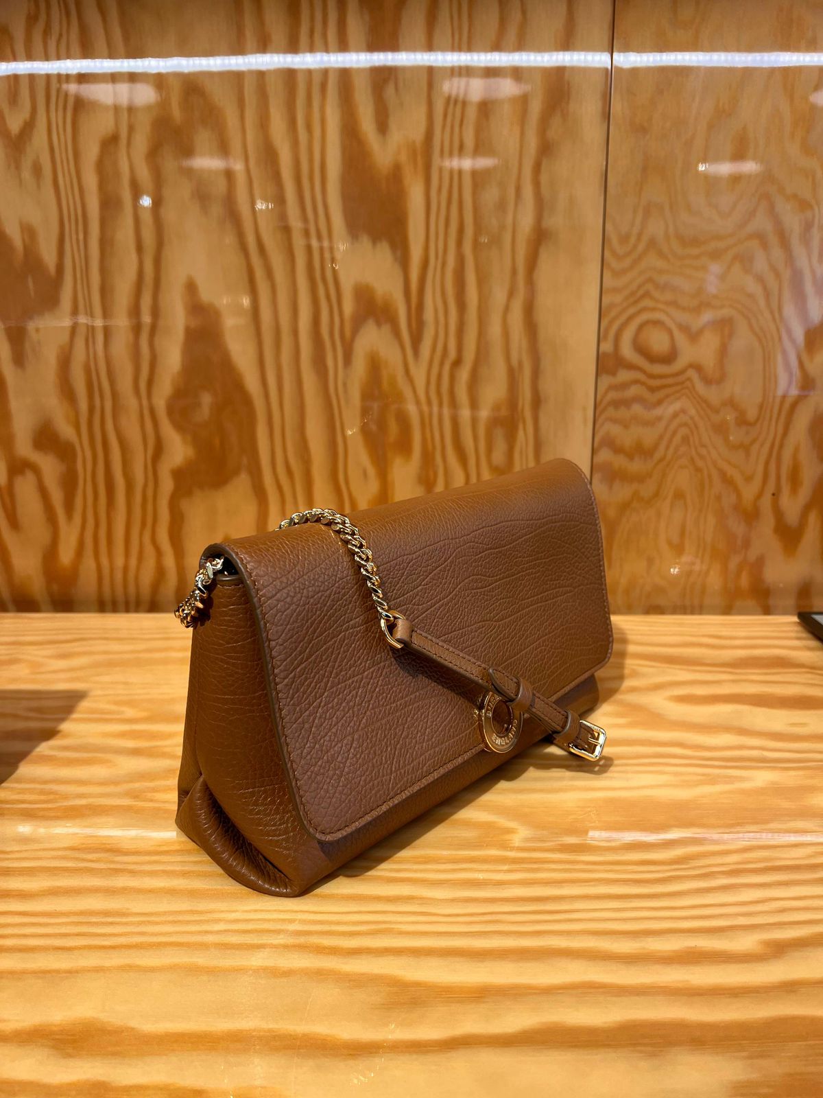 Small Grainy Leather Rocking Horse Bag