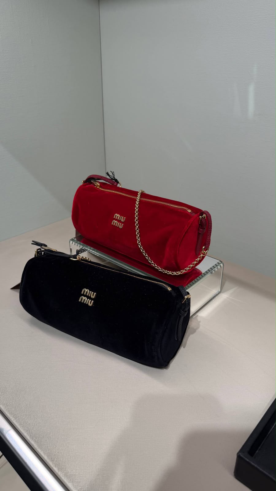 Velvet mini bag