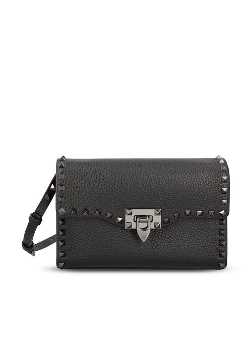 Borsa Rockstud realizzata in pelle di vitello
