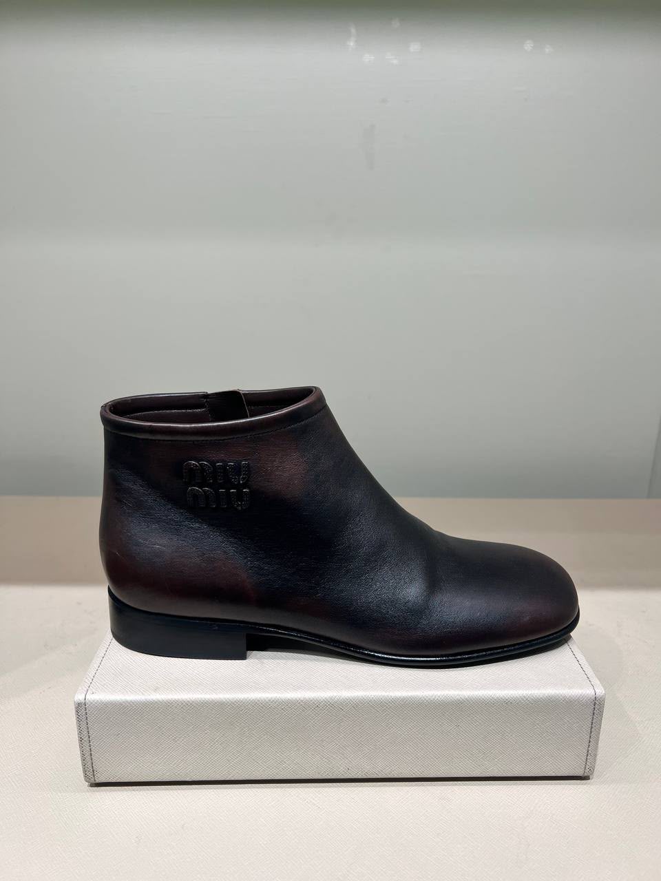 Suede ankle boots