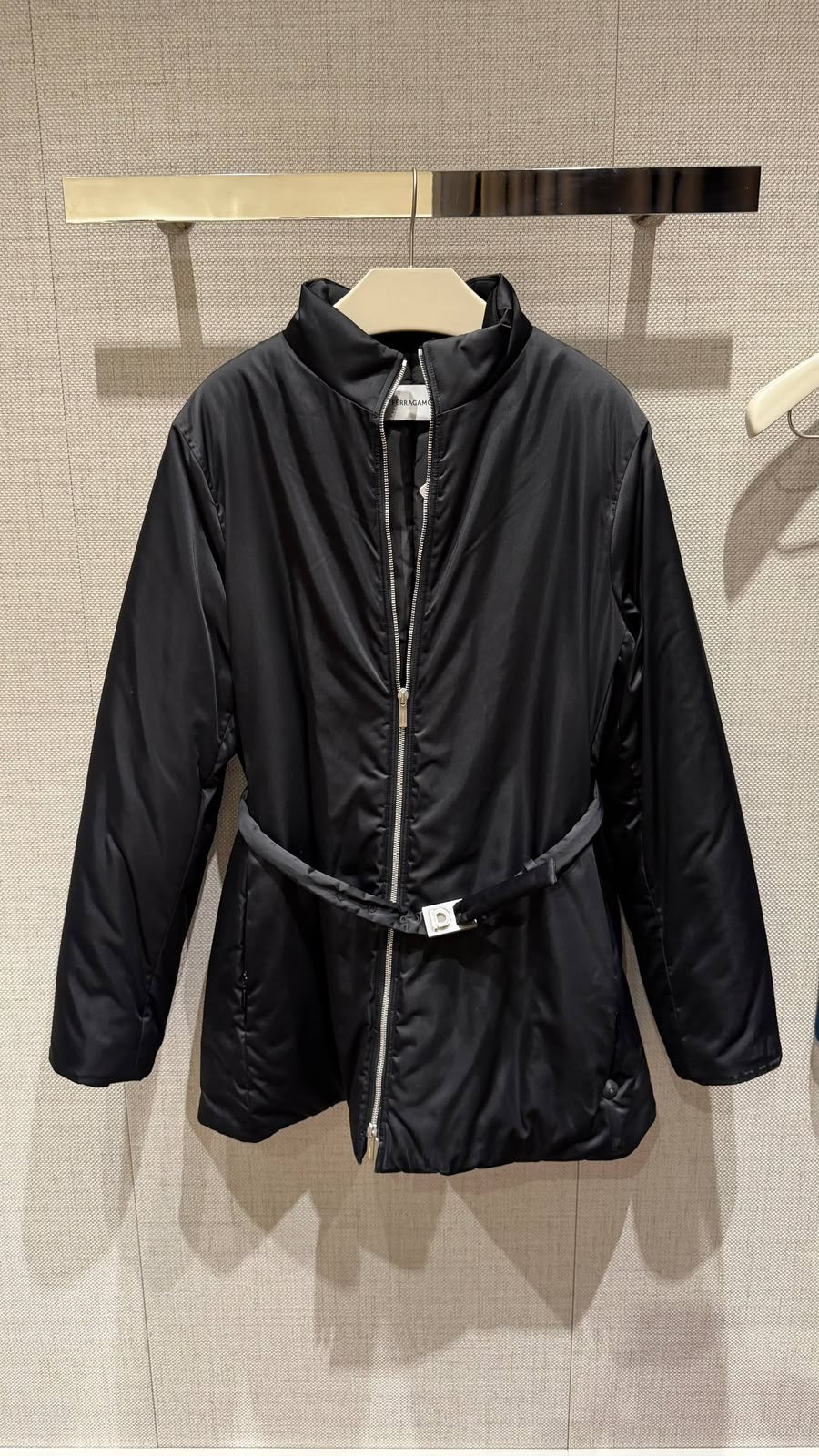 Gancini Belted Jacket