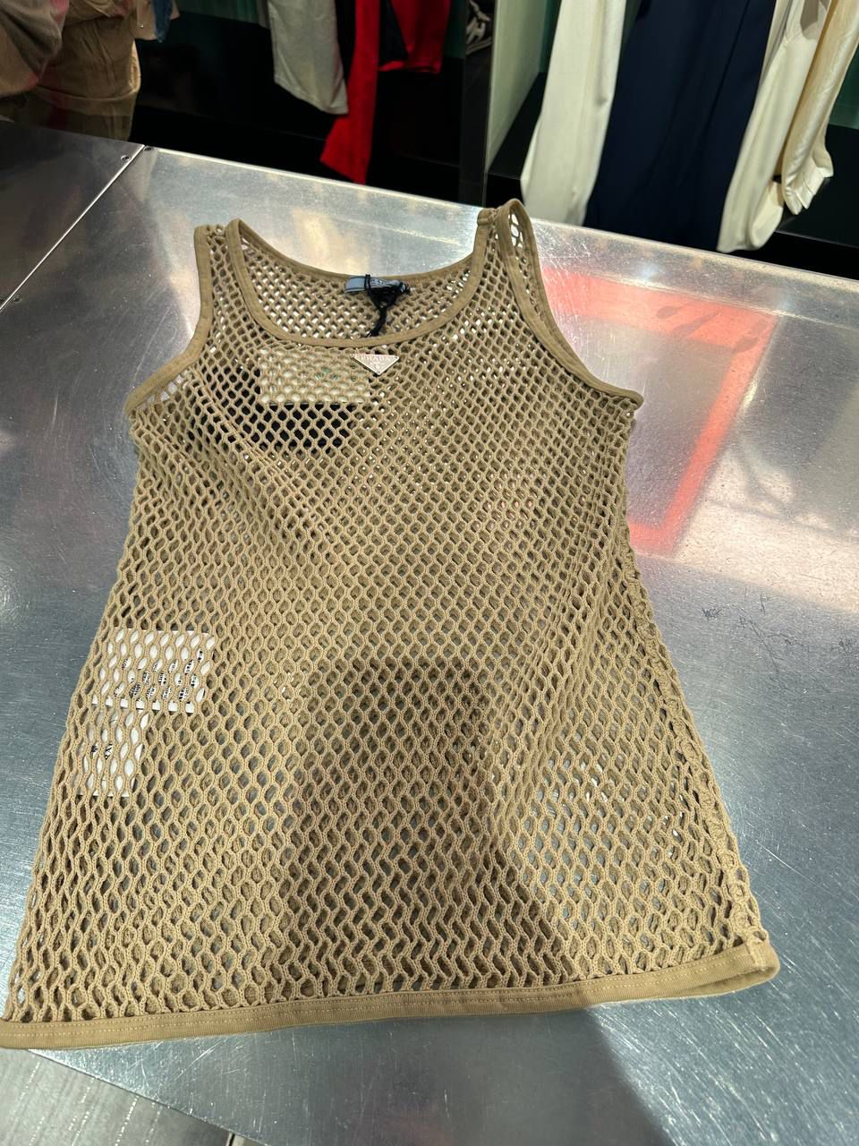 Mesh tank top