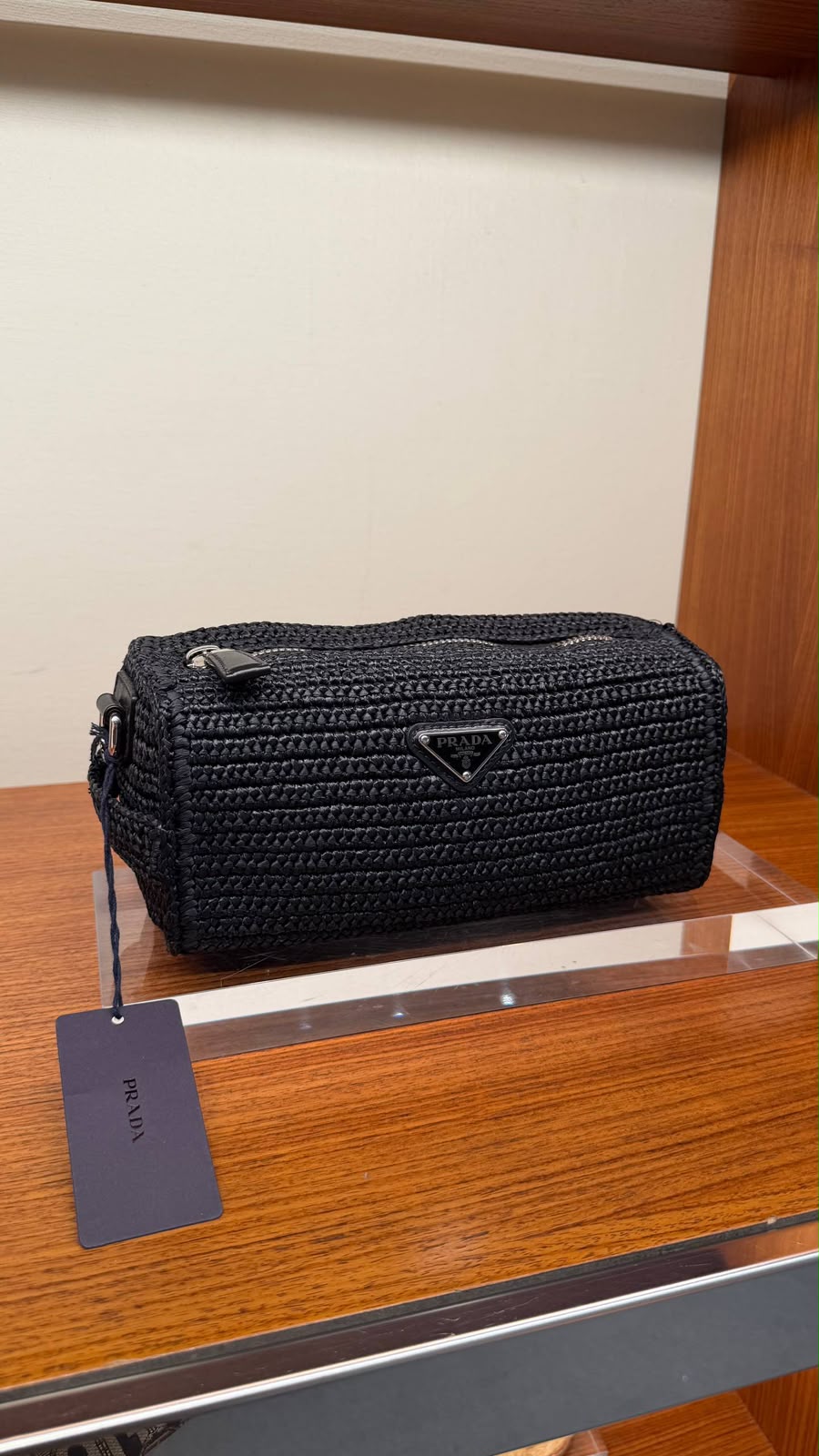 Crochet Fabric Handbag