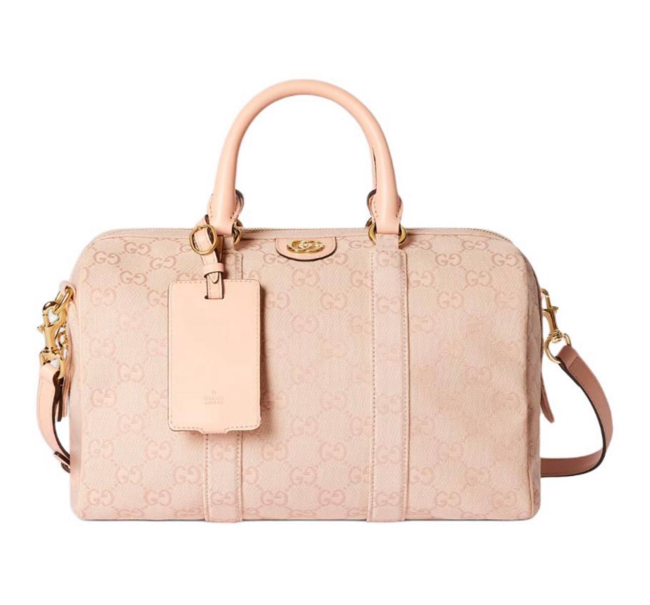 GG Embossed Medium Duffle Bag