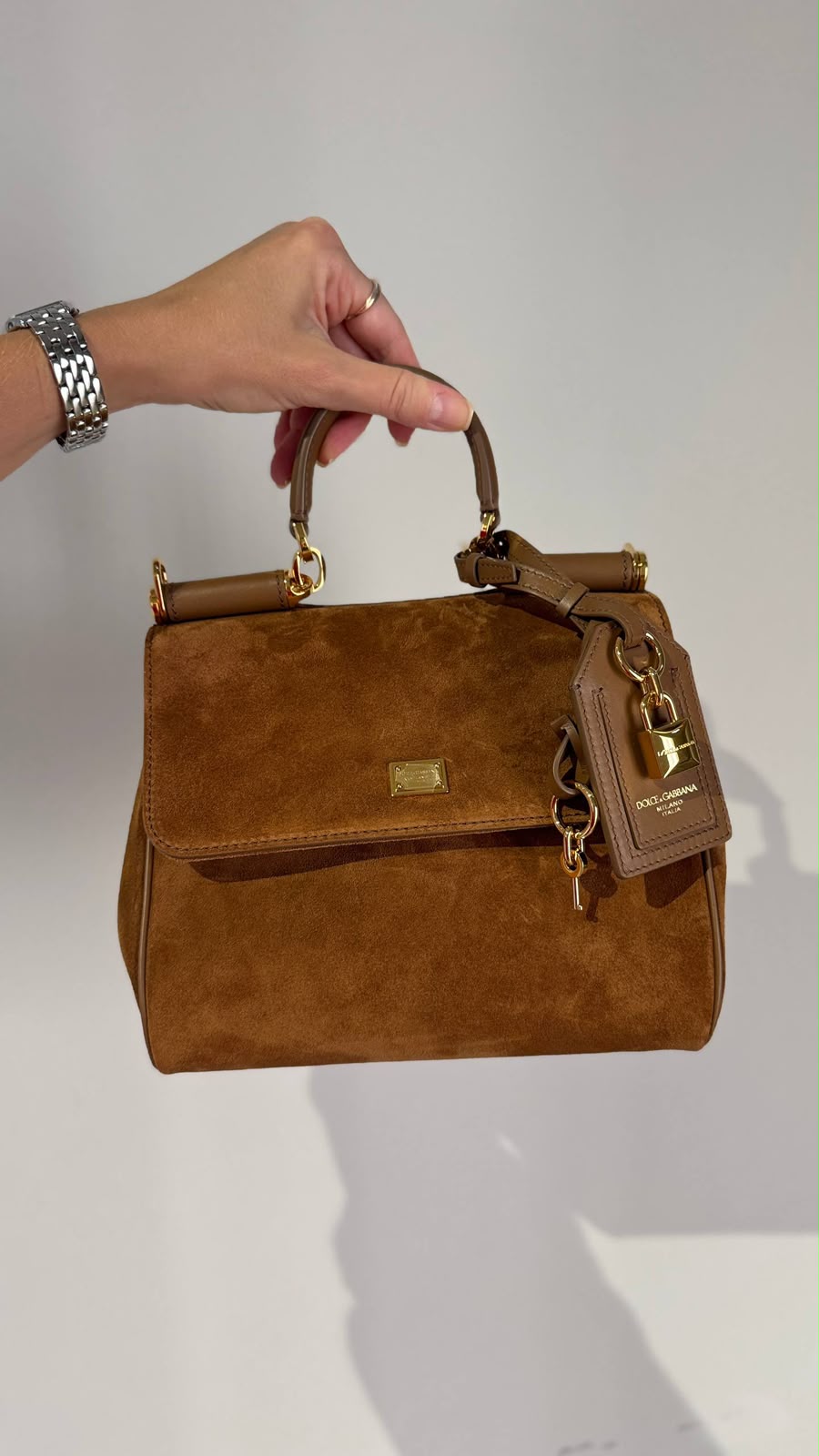 Sicily Small Bag in Suede