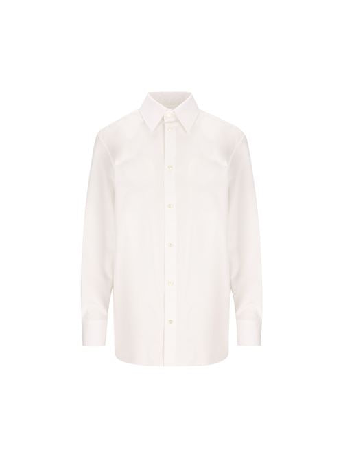 Classic Shirt in Silk Crepe