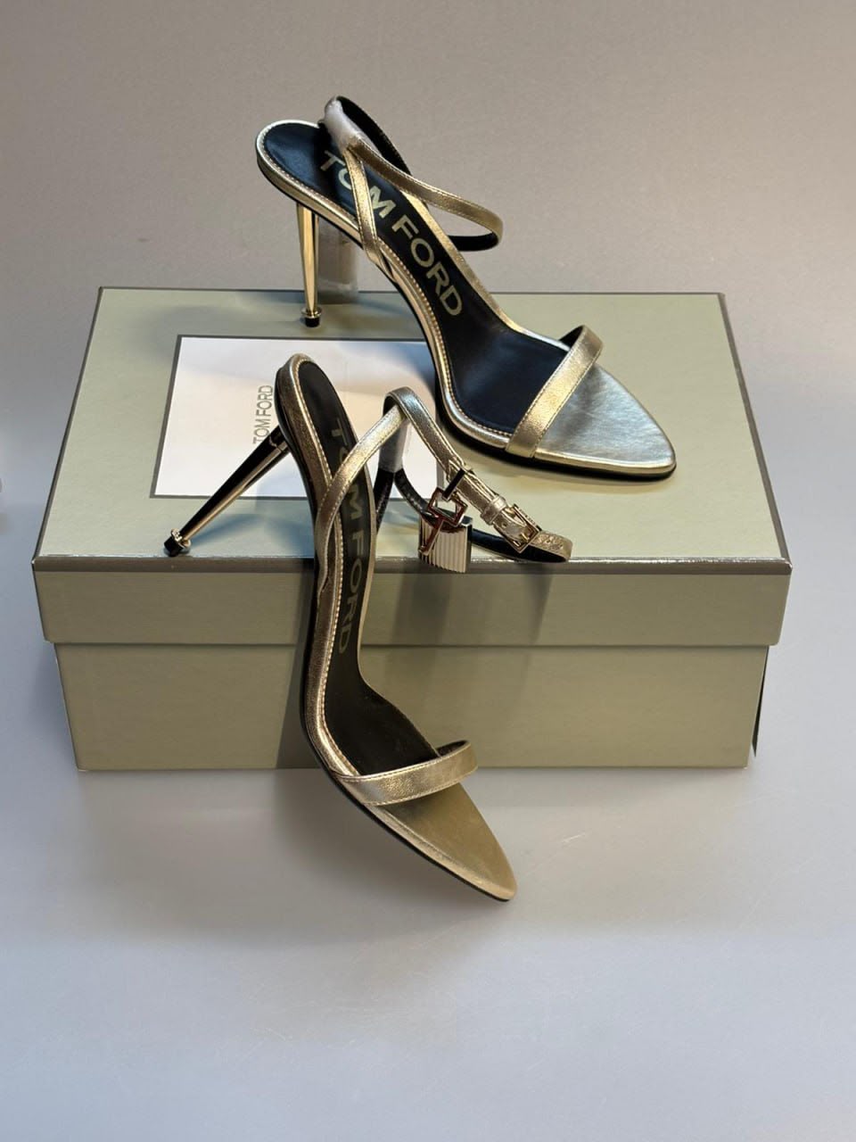 Padlock Naked Sandal