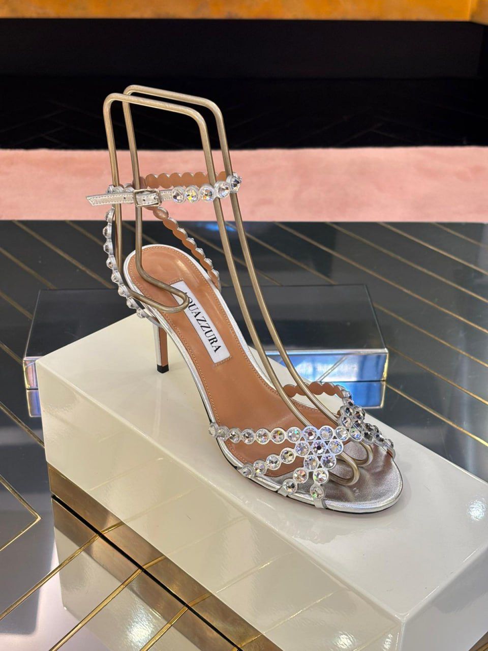 Galactic Crystal Sandals