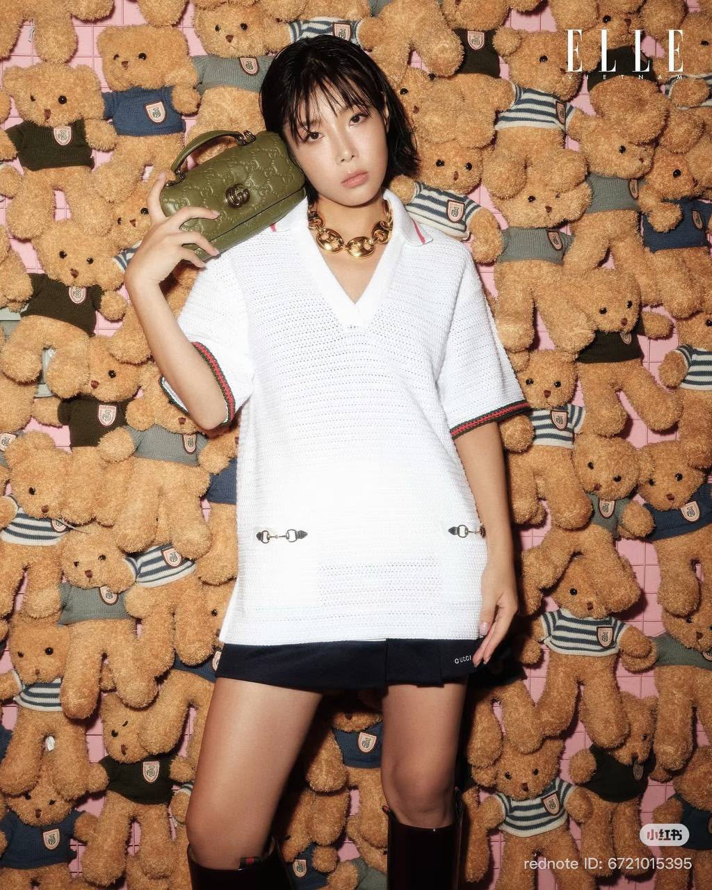 Cotton polo shirt with Horsebit