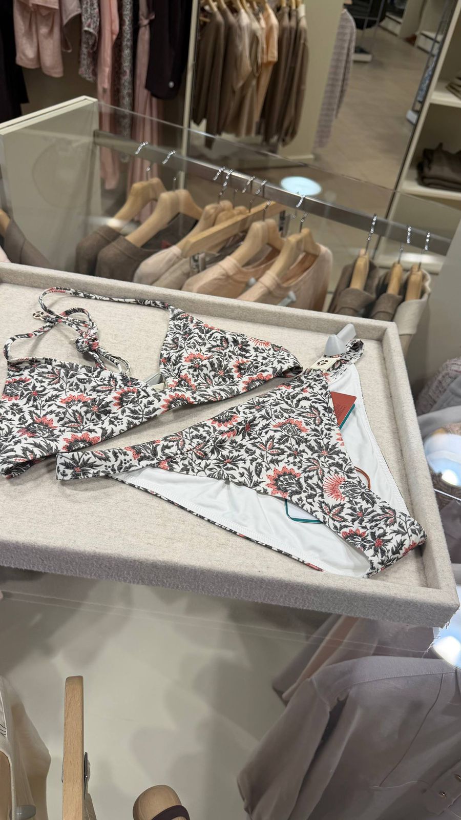 Floral Print Bikini Set