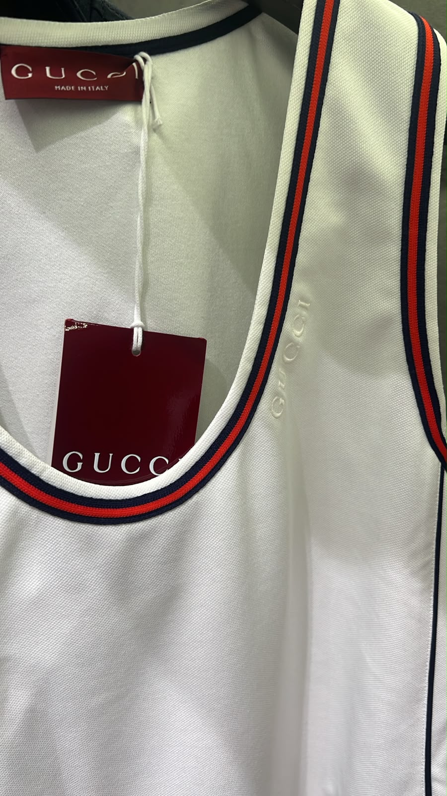 Web Trim Tank Top