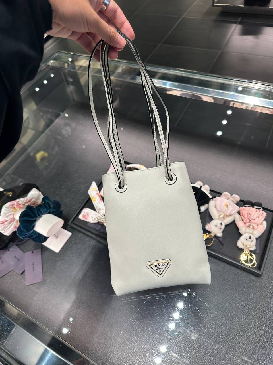 Soft Leather Small Tote Bag