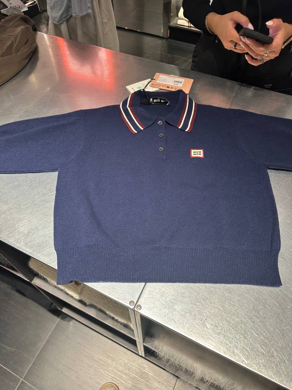 Knit Polo Shirt