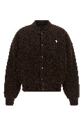 Braided bomber jacket
