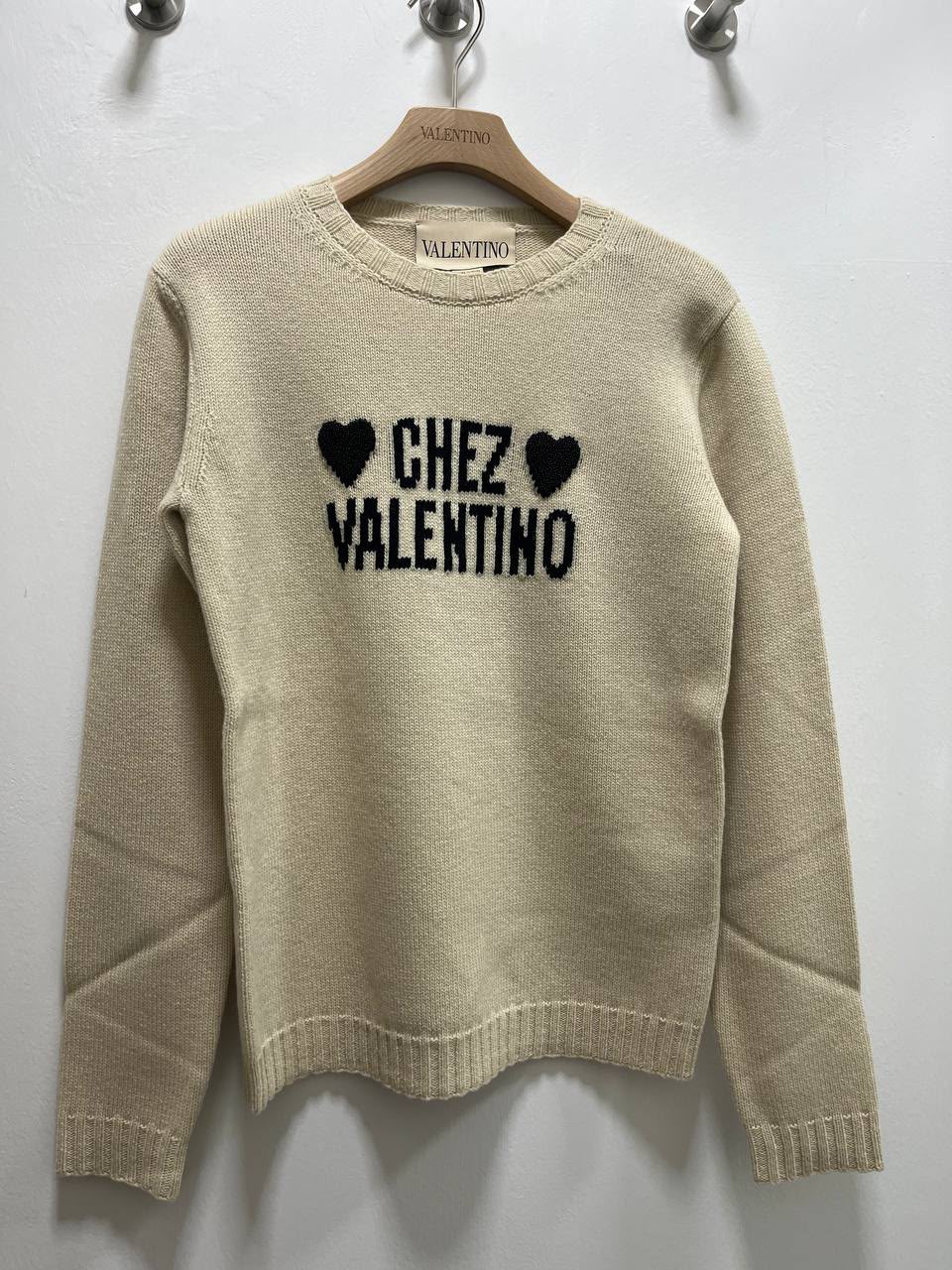 Chez Intarsia Wool Sweater
