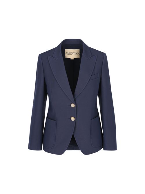 Blazer realizzato in misto lana