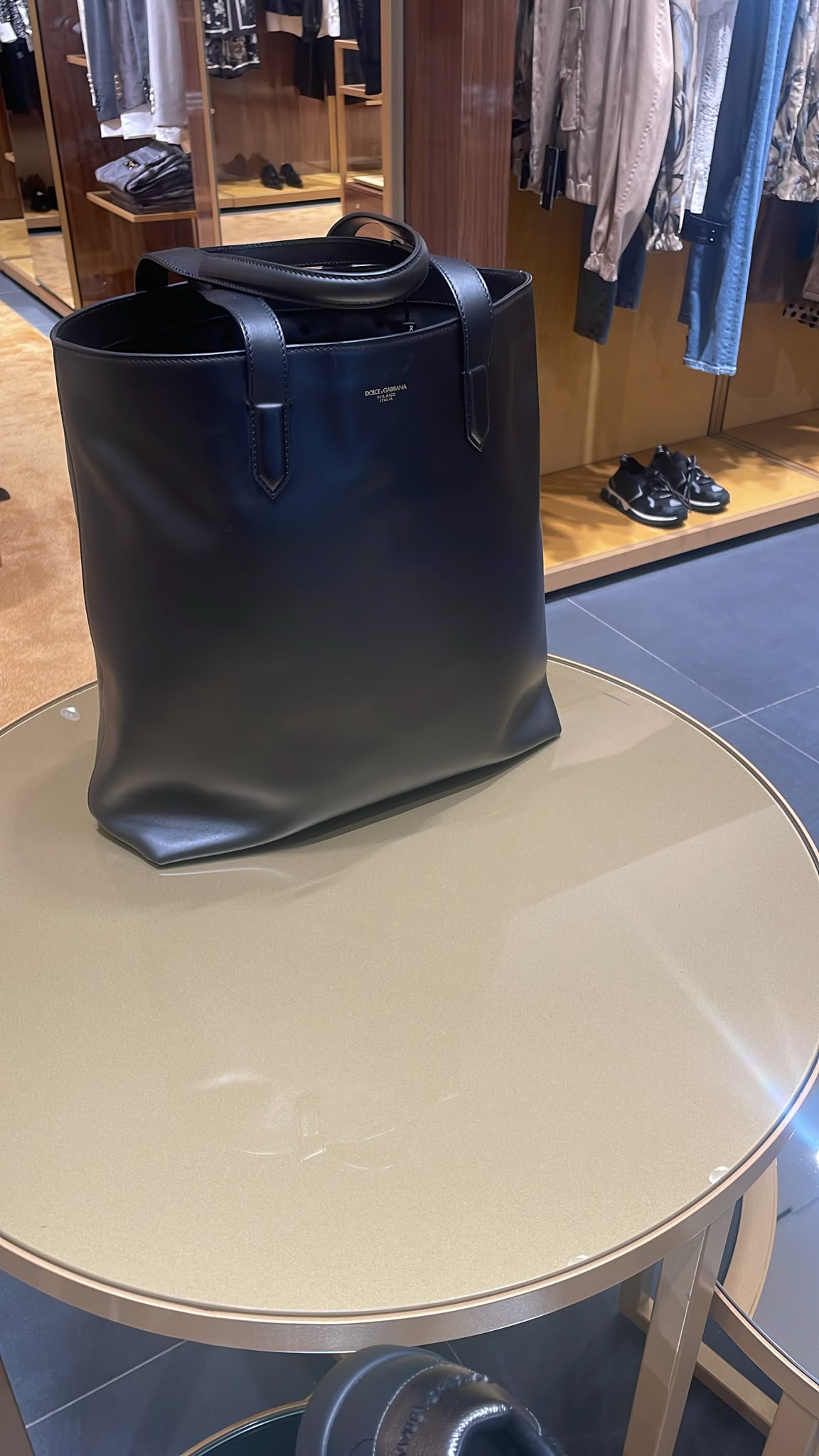 Large Tote Bag in Calfskin