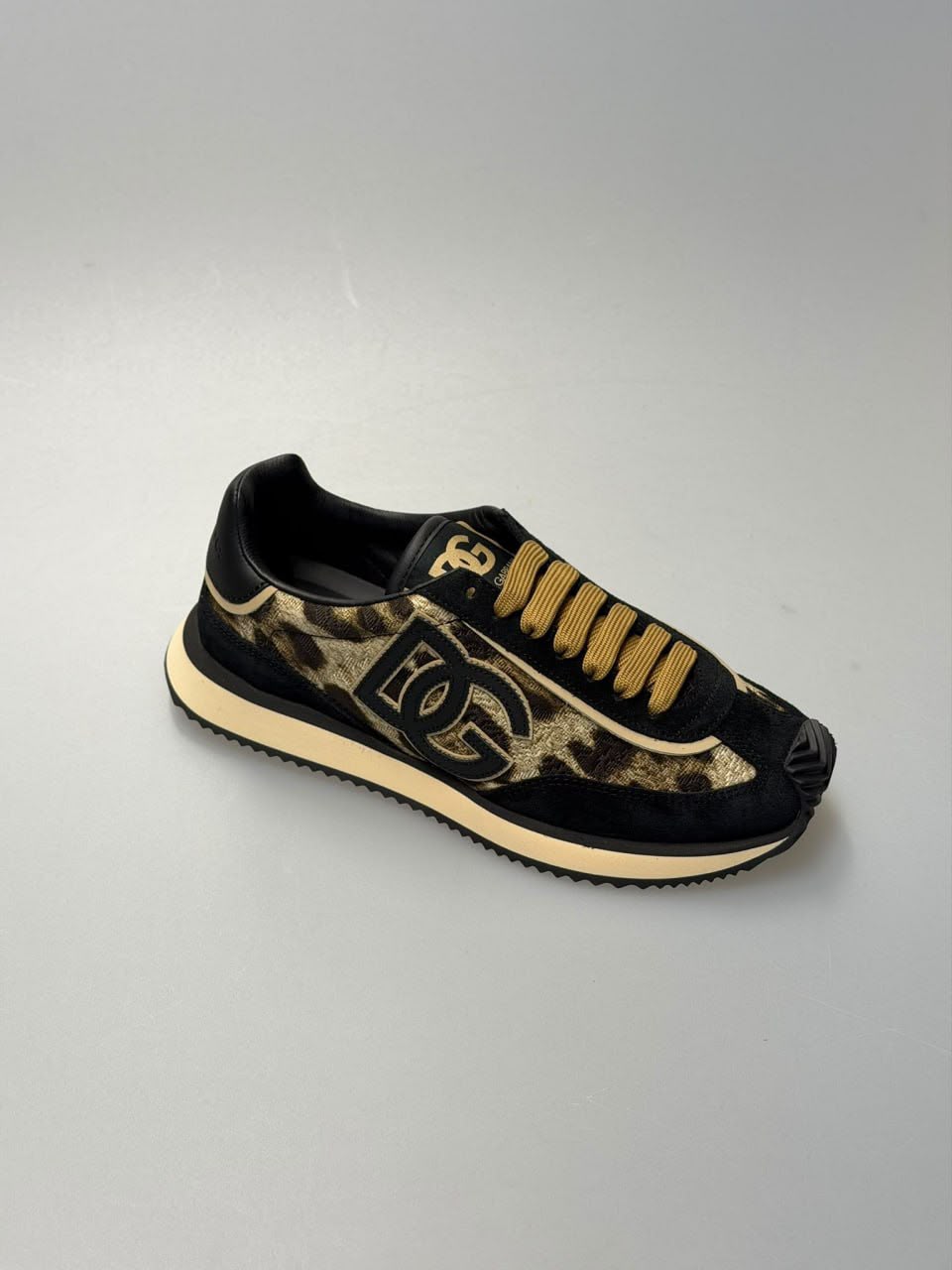 Daymaster sneakers in leopard-print fabric