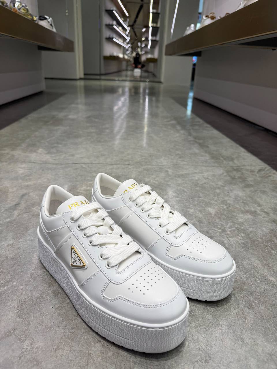 Downtown Leather Sneakers