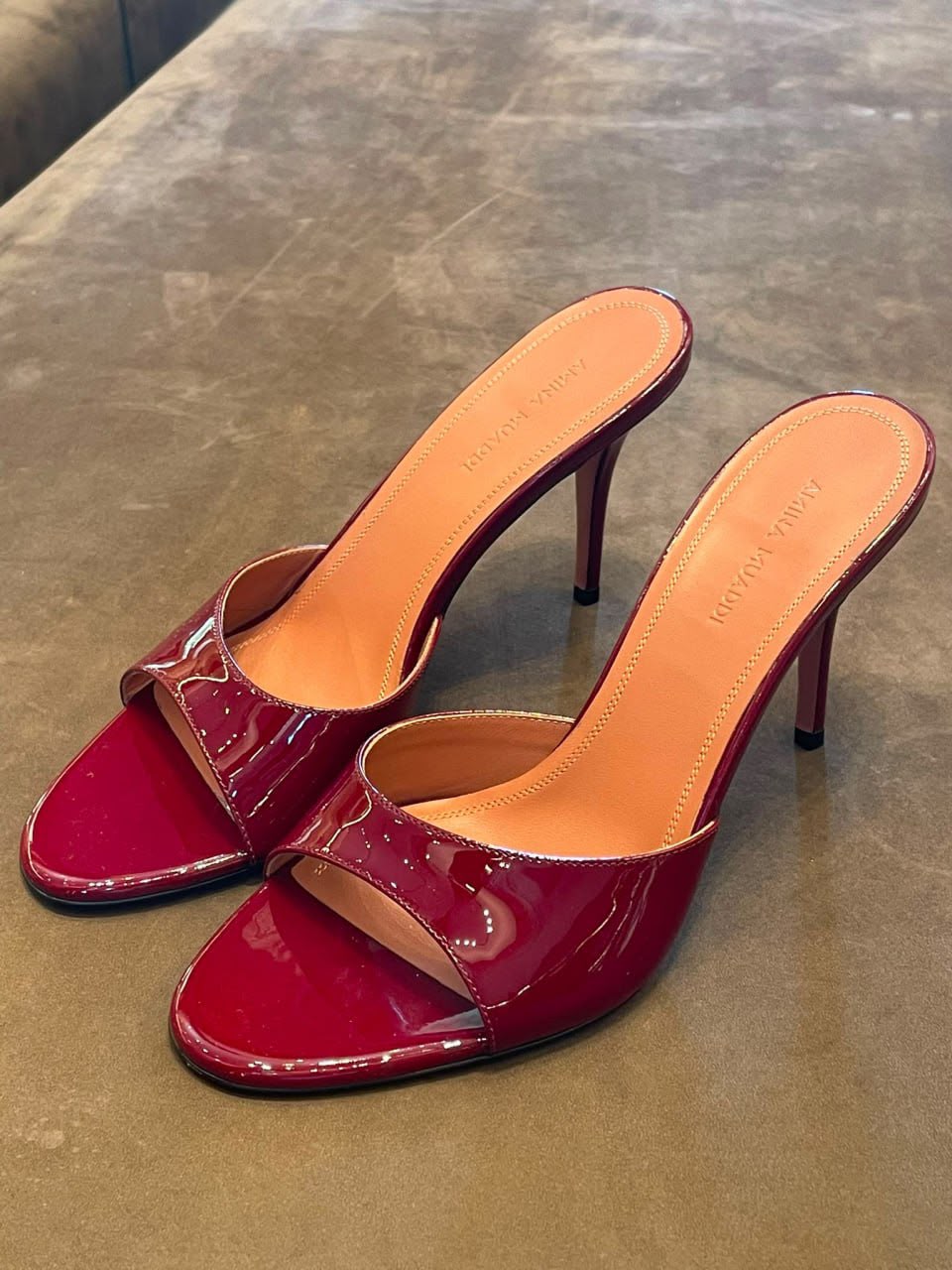Gilda Patent Leather Mules