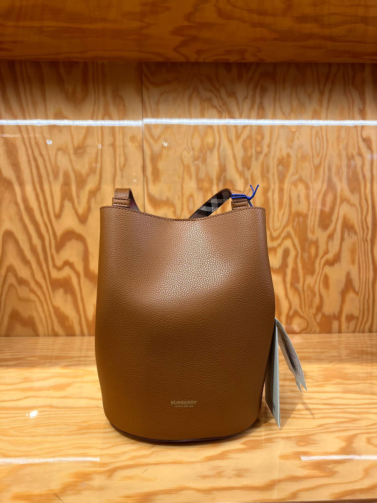 Leather Bucket Bag
