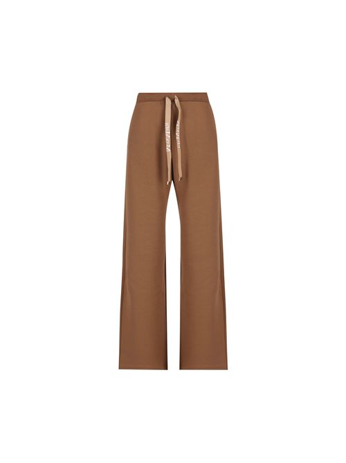 Pantalone ampio in jersey double