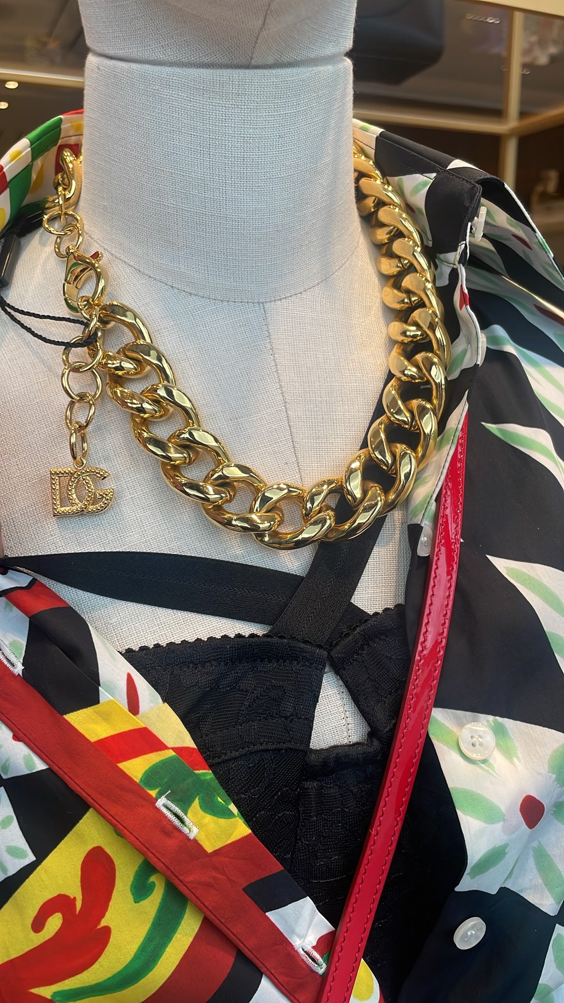 DG Logo Chain Necklace