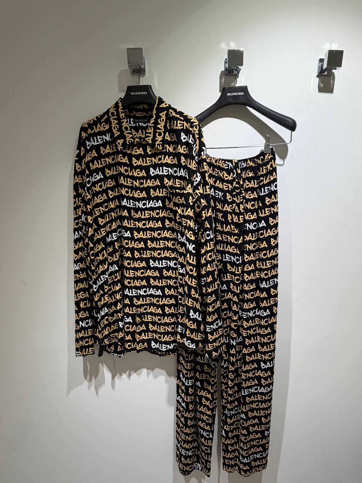 All-Over Logo Pajama Set