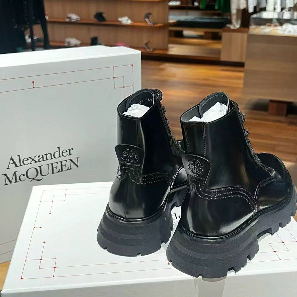 Tread Slick Lace-Up Boots