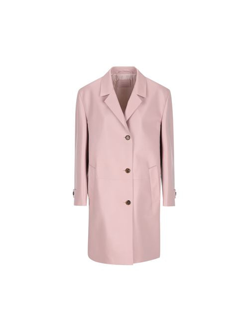 Cappotto realizzato in pelle di agnello