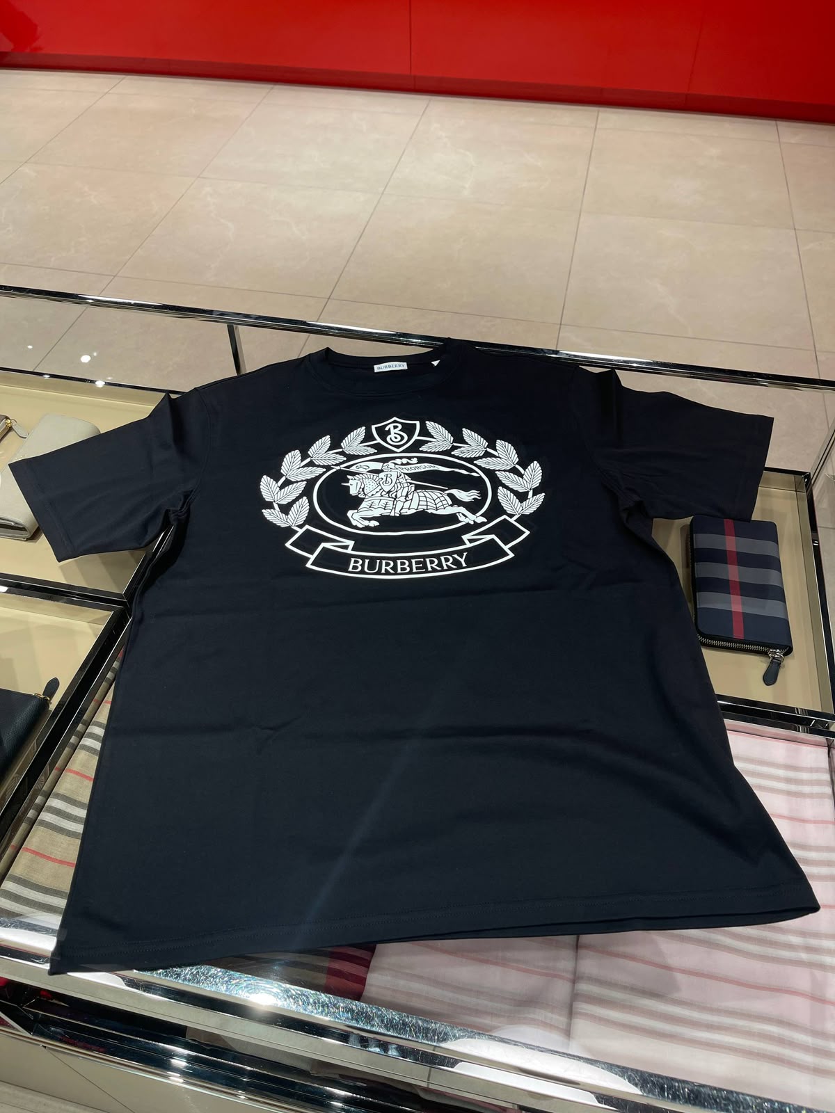 Equestrian Knight Design Cotton T-shirt