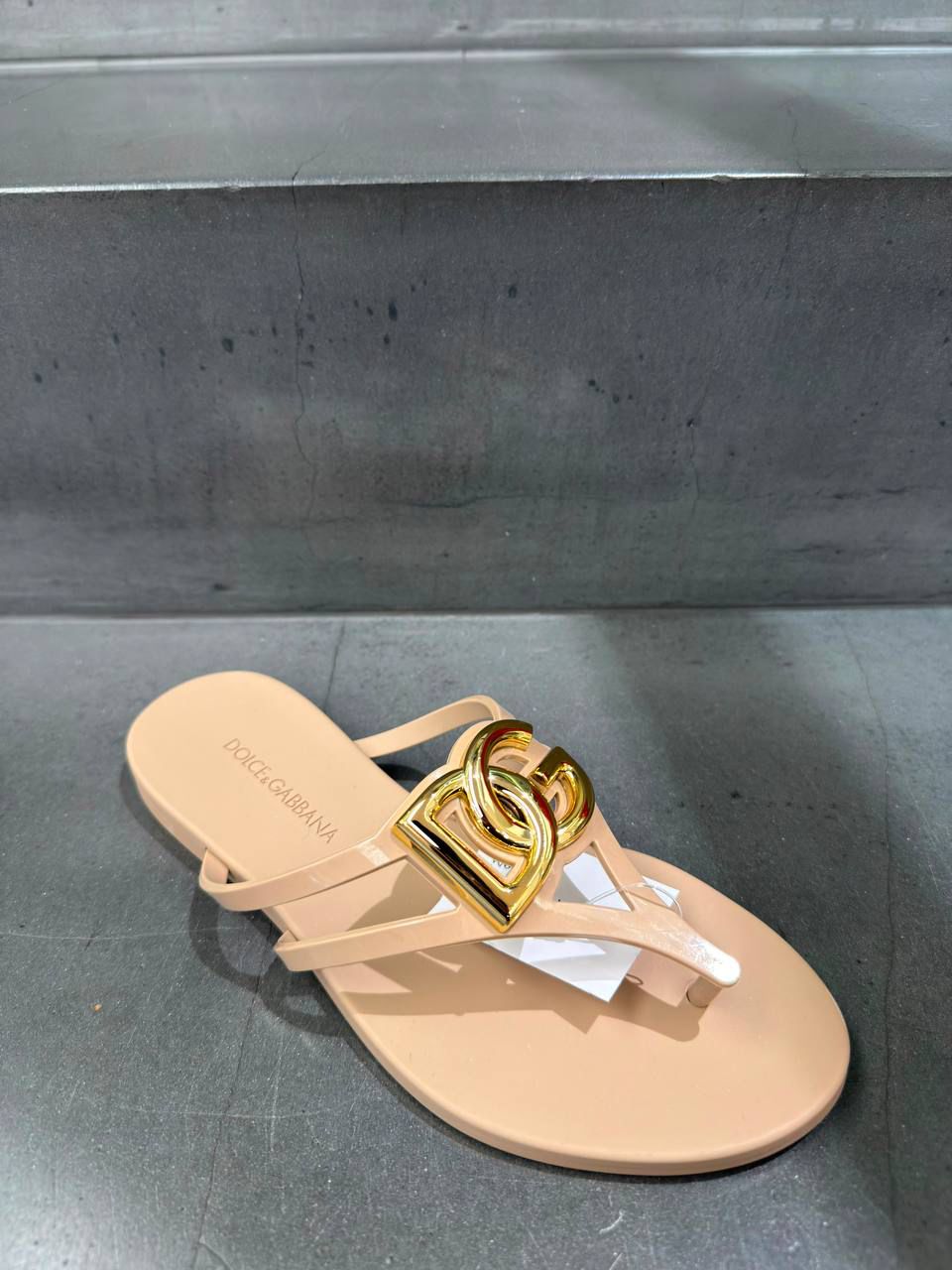 DG Logo Thong Sandals