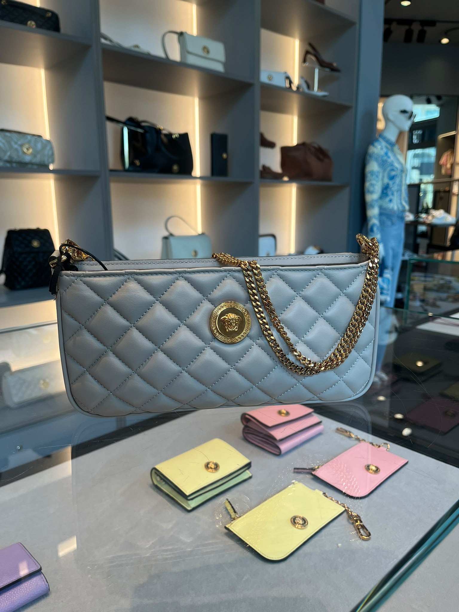 Quilted Leather Shoulder Bag