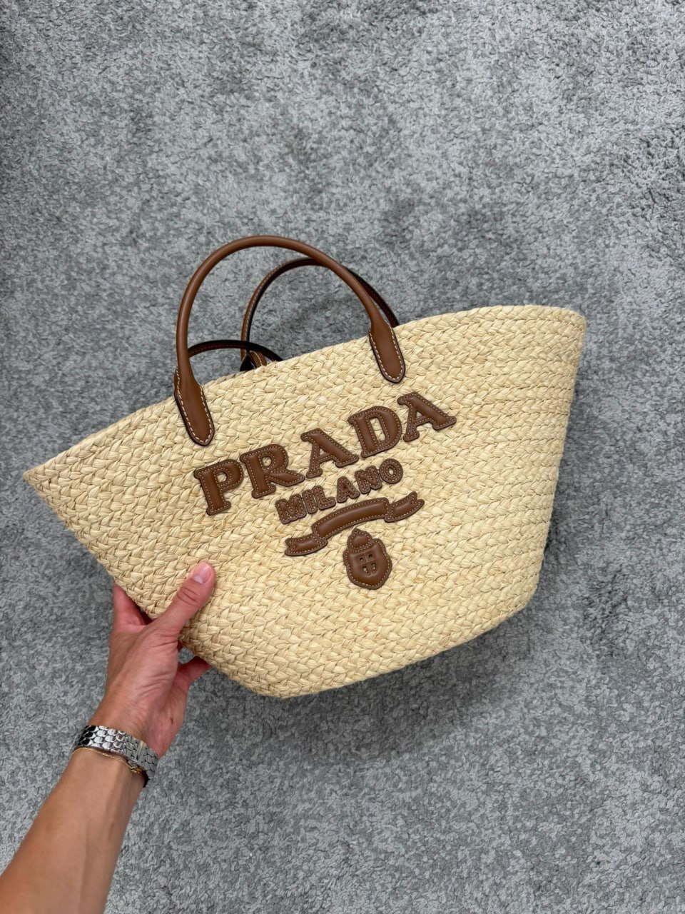 Raffia Tote Bag