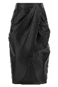 Leather skirt