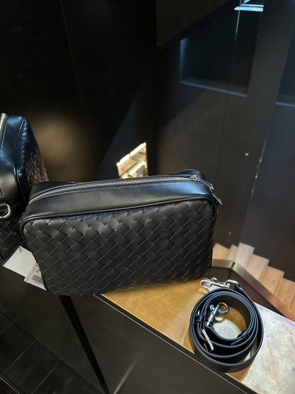 Intrecciato Camera Bag