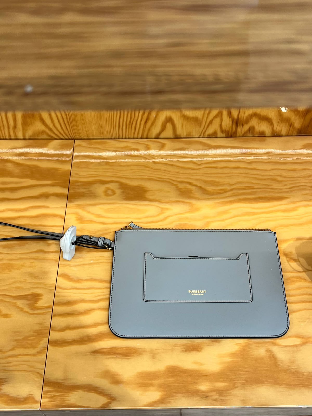 Leather Zip Pouch