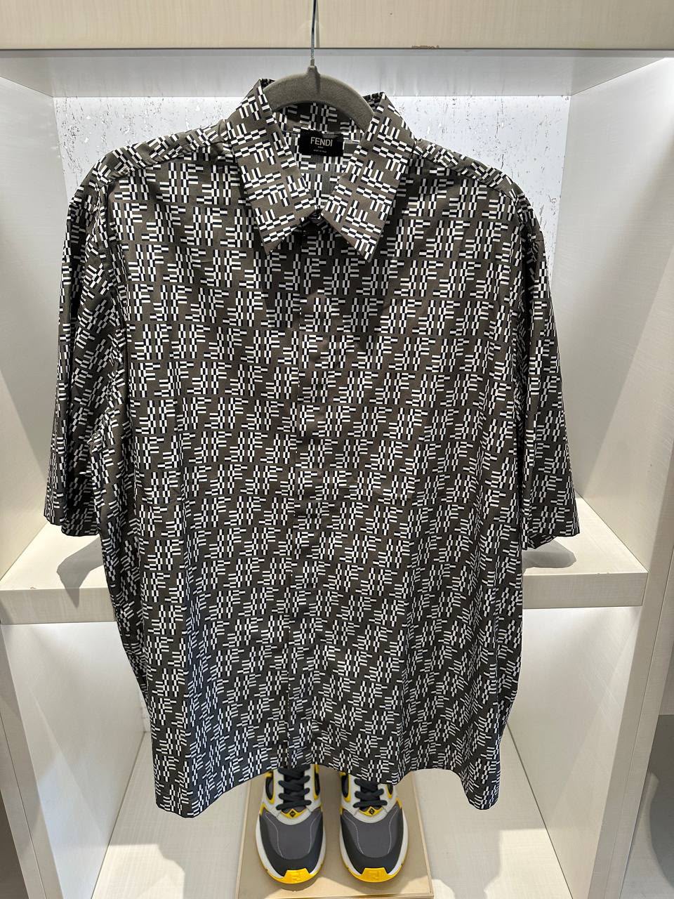 FF Vertigo Print Short-Sleeve Shirt