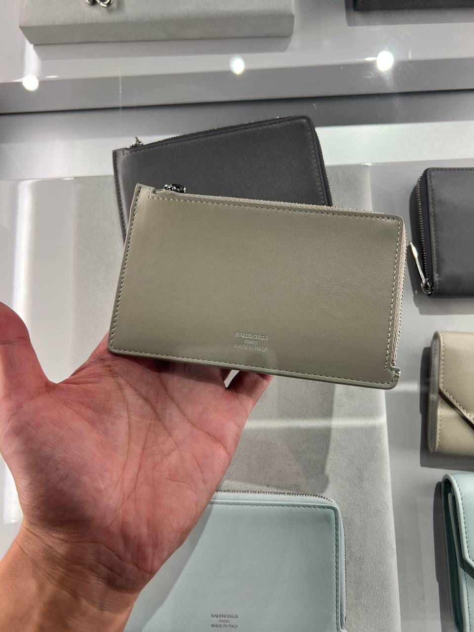 Cash Zip Card Case