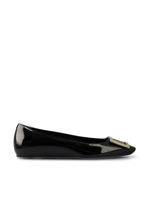 Trompette Patent Leather Ballet Flats