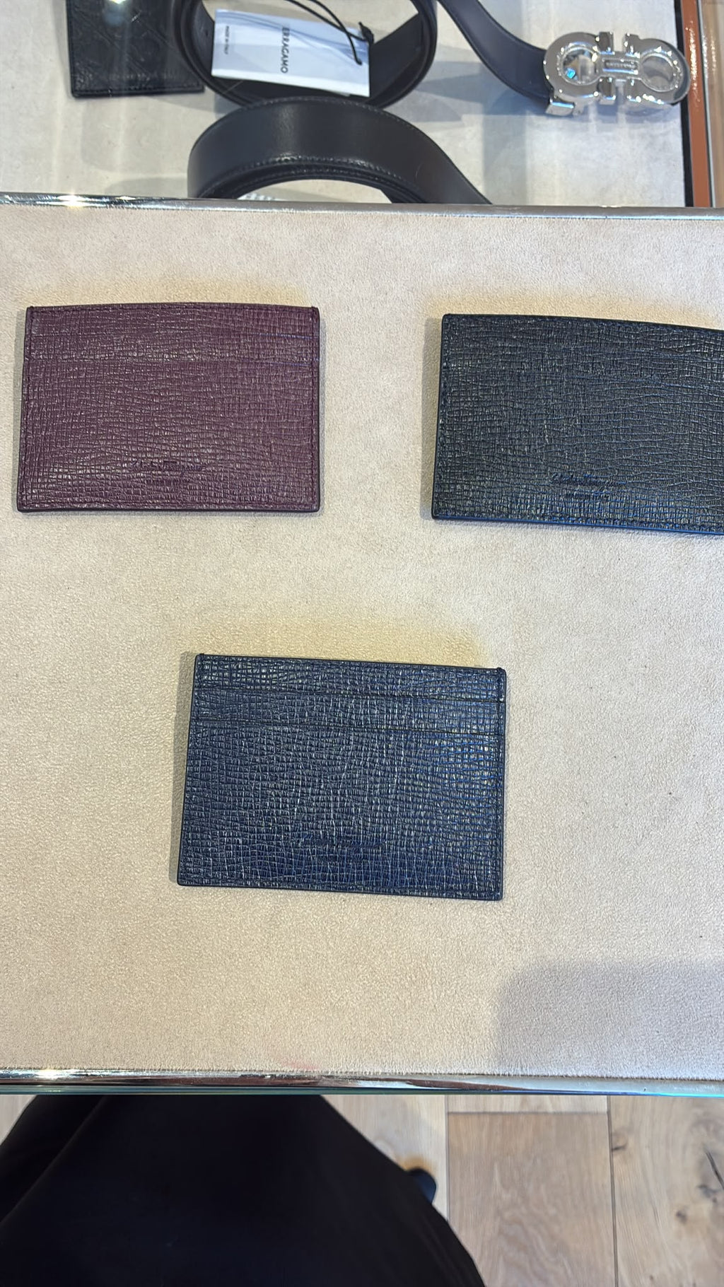 Gancini Card Case